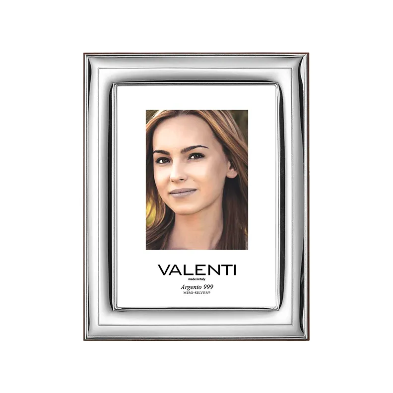 Srebrna ramka na zdjęcie  z grawerem Valenti & Co