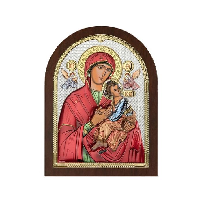 Matka Boska Nieustającej Pomocy ikona kolorowa z grawerem Beltrami