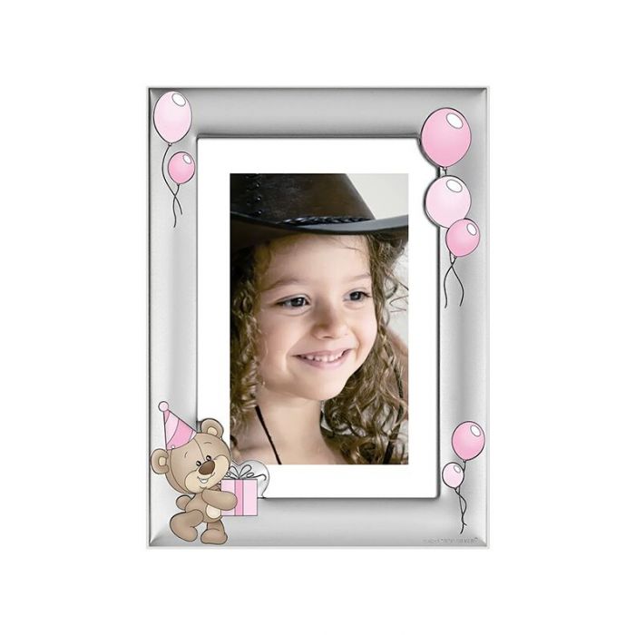 Ramka na zdjęcie dla dziewczynki pamiątka na chrzest lub roczek z grawerem Beltrami